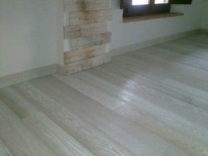 Rovere plancia oliato sbiancato    